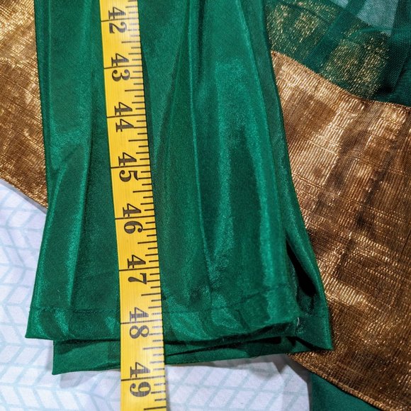 Elegant Green and Gold Women Salwar - Picture 9 of 12
